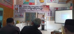 Siswa SMAN 1 Teunom Juara I Lomba Karya Tulis KIP