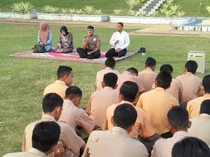 Sat Binmas Polres Sabang, Yasinan & Penyeluhan Ke SMA Negeri 1 Sabang