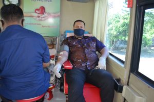 Penuhi Stok Selama Covid-19, Cabdisdik Aceh Utara Gelar Donor Darah