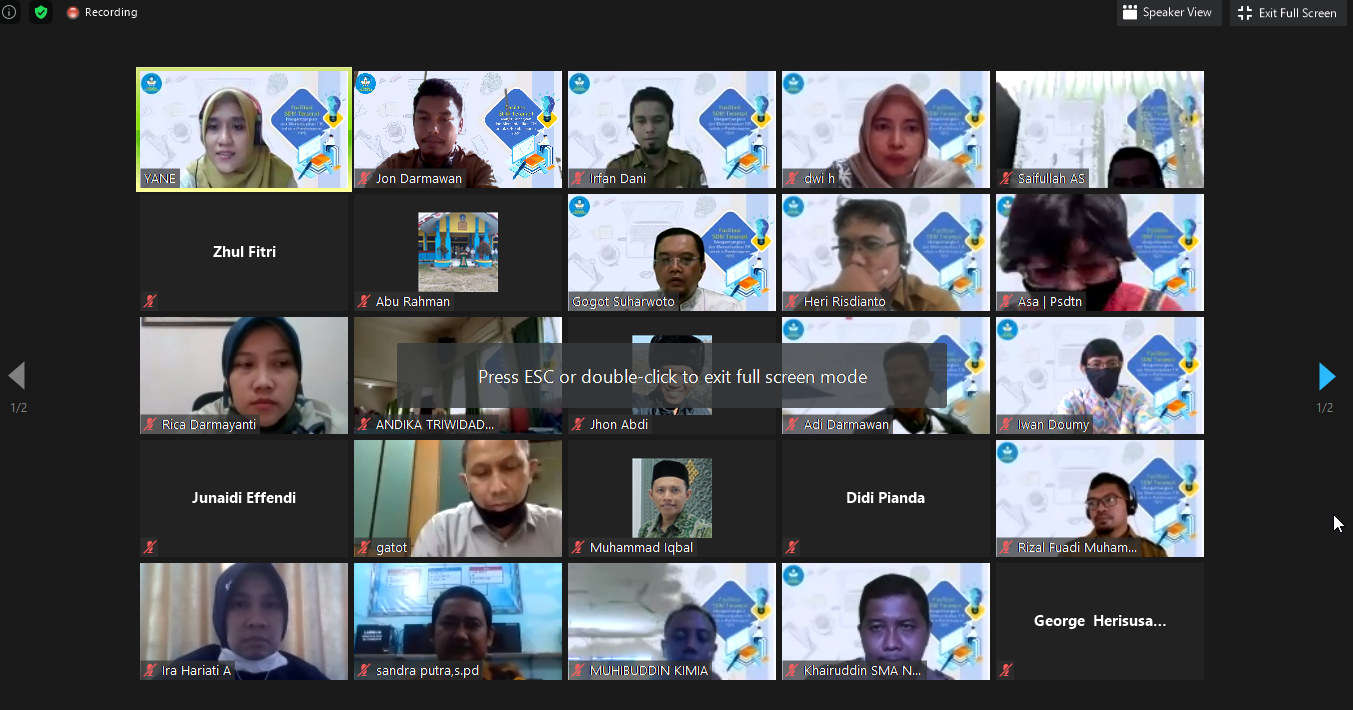30 Guru Aceh Dilatih Bahan Ajar SAC
