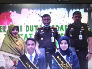 Dua Duta Pelajar Sadar Hukum Kota Sabang Lolos 10 besar ke Tingkat Provinsi