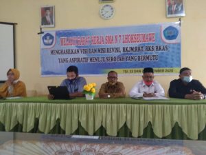 Gelar Raker, SMAN 7 Lhokseumawe Hasilkan Program Kerja Aspiratif dan Partisipatif
