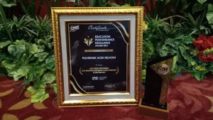 Inovasi Masa Pandemi, Poltas Raih Education Performance Excellence Award Tahun 2021