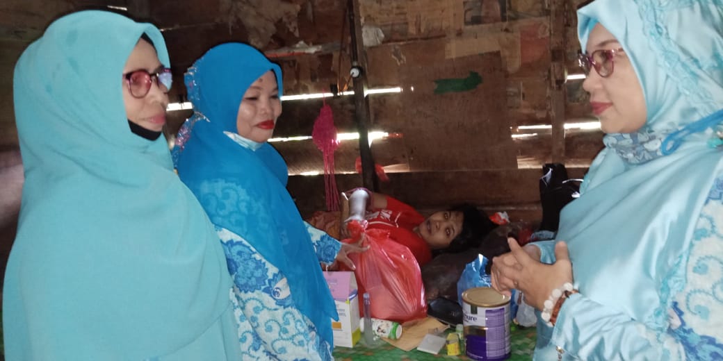 IGI Lhokseumawe Salurkan Donasi untuk Fitriani yang Menderita Lumpuh