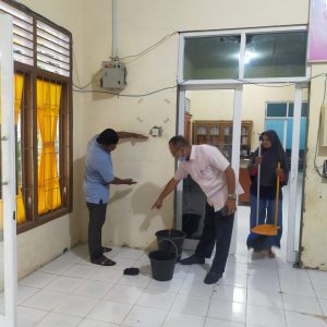 Kacabdindik Wilayah Sabang Tinjau Persiapan Sekolah Jelang PBM Tahun Ajaran Baru