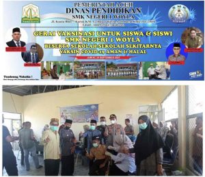 SMKN 1 Woyla Gelar Vaksinasi Siswa di Kecamatan Woyla