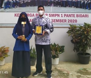 Jimalia Rahima, Siswa SMP Negeri 1 Pante Bidari Kabupaten Aceh Timur Wakili Provinsi Aceh ke Tingkat Nasional