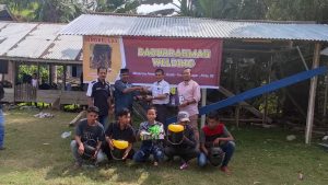 Dosen Teknik Mesin Universitas Malikussaleh Inisiasi Bengkel Las di Dayah Baburrahmah Paloh Punti