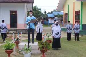Ketua IGI Simeulue Jadi Pembina Upacara HGN