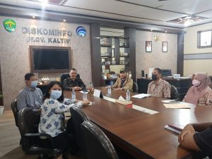 Kominfo Provinsi Kalimantan Timur Terima Kunjungan Rombongan Multimedia dari Jakarta