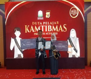 SMAN 1 Meureudu Juara I Kamtibmas Tingkat Provinsi Aceh