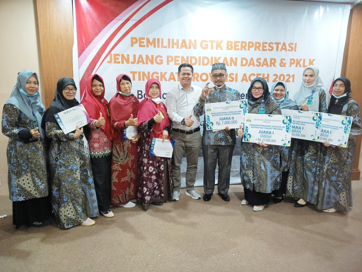 Aceh Tamiang Raih Juara Umum GTK Berprestasi