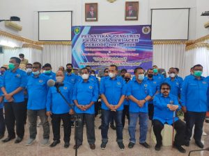 Dilantik di Sabang, Ini Pengurus PWI Aceh 2021-2026