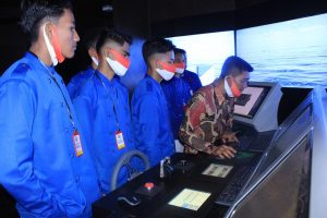 Tidak Punya Alat Praktik Simulator Kapal, SMKN 1 Julok Kunjungi SMKN 6 Lhokseumawe