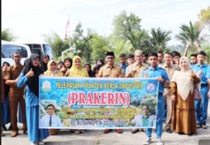 KCD Pendidikan Simeulue Lepas 33 Siswa Prakerin SMKN 3 Sinabang