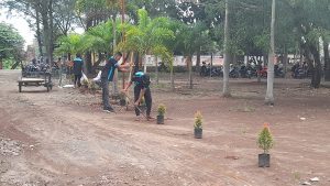 Si Pucuk Merah Hiasi Program BEREH SMKN 1 Simpang Mamplam