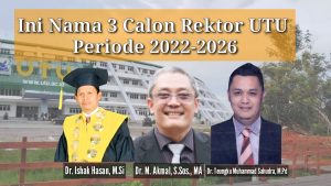 Pemilihan Rektor UTU, Berikut 3 Calon Terpilih