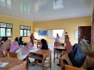 Pelajar SMAN 3 Teupah Selatan Antusias Ikut Pesantren Kilat
