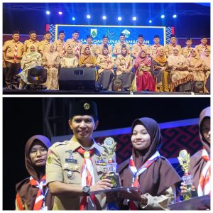 Dandim 0111/Bireuen Hadiri Acara Penyerahan Hadiah Lomba MTR Gerakan Pramuka Ke-XXI Se-Aceh Tahun 2022