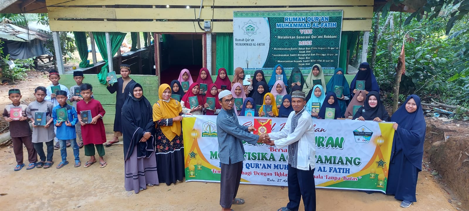 Komunitas MGMP Fisika SMA Aceh Tamiang Gelar Spesial Ramadan Peduli Rumah Alquran