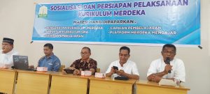 Kepsek dan Wakakur SMA di Bireuen Ikuti Bimtek Persiapan Kurikulum Merdeka