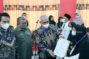109 Guru P3K di Simeulue, Terima SK Langsung dari Sekda Aceh