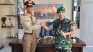 Dandim 0111/Bireuen Terima Kunjungan Satu Siswa Taruna Akmil Asal Bireuen