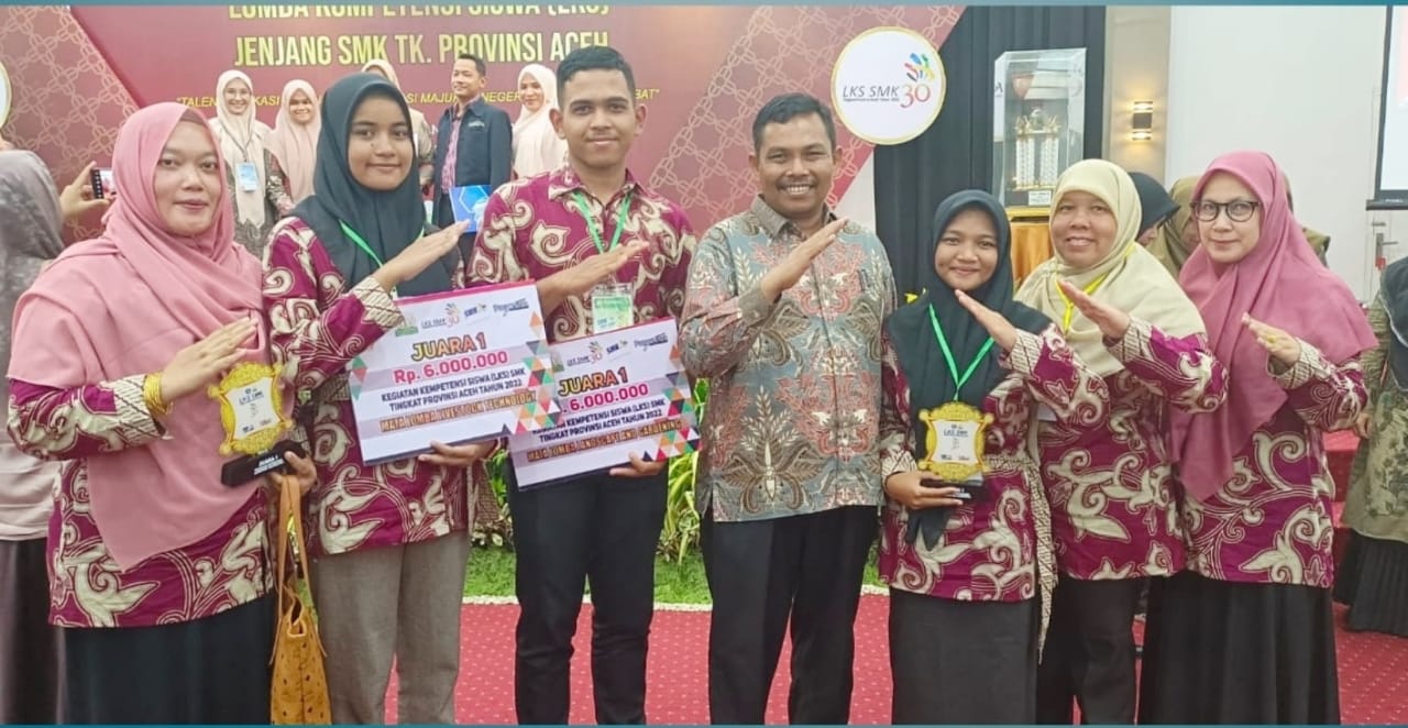 Even LKS Tingkat Provinsi, 2 Siswa SMK PP Negeri Saree Wakili Aceh ke Nasional