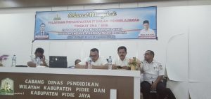 120 Guru SMK/SMA Cabdin Pidie dan Pidie Jaya Dilatih IT.
