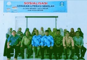 Gelar Sosialisasi Gerakan Literasi Sekolah, SMA Negeri 1 Seulimeum Gandeng Ikatan Guru Indonesia