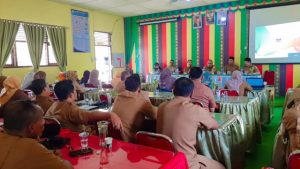Cabdindik Aceh Timur Gelar Rakor di SMAN 1 Ranto Peureulak