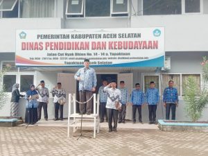 Asisten Pemerintahan Aceh Selatan jadi Inspektur Upacara, Peringatan Hardikda ke-63 Berlangsung Khidmat