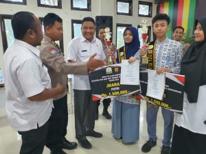 Fauzan dan Rahmah Duta Kamtibmas Kota Lhokseumawe Tahun 2022
