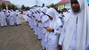 Pemilihan Ketua OSIS SMKN 1 Jeunib Menggunakan Sistem E-Voting