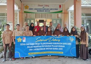 SMAN 1 Blangjerango Galus Lakukan Pertukaran Pelajar ke SMA Lab School USK