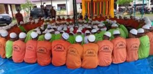 Semarak Zikir Peringatan Maulid Nabi di SMPN 3 Labuhanhaji Barat