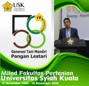 Generasi Tani Mandiri, Pangan Lestari (Refleksi HUT 58 FP USK)