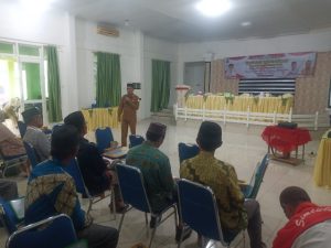 Kepala Bakesbangpol dan Ketua IGI Simeulue Menarasumberi Sosialisasi Wawasan Kebangsaan