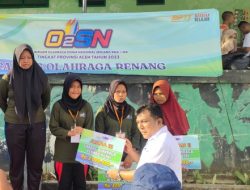 Nurjanah Siswi SMAN 2 Alafan, Sabet Medali Perunggu di Ajang O2SN Tingkat Provinsi Aceh