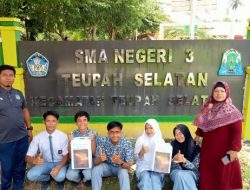 OSIS SMAN 3 Teupah Selatan Galang Dana Korban Kebakaran Kota Sinabang