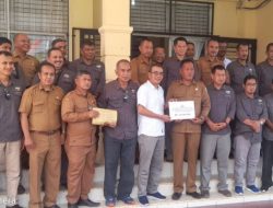 Cabdisdik Aceh Tamiang Salurkan Bantuan Korban Banjir Bandang di Trumon Tengah