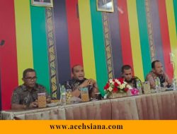 Rapat Koordinasi Awal Tahun, Ini Pesan Kacabdisdik Aceh Timur