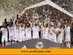 Real Madrid Juara Piala Super Spanyol Usai Hajar Barcelona 4-1