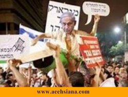 Presiden Israel Dihujat Massa di Rapat Umum 100 Hari Perang Gaza