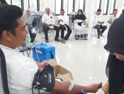 Cabdin Lhokseumawe Kumpulkan 44 Kantong Darah