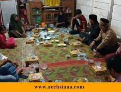 KCD Pendidikan Bireuen dan Kepsek Buka Puasa Bersama di Rumah Siswa Kurang Mampu