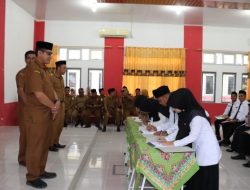 39 Guru PPPK Cabdisdik Simeulue Teken Kontrak Perjanjian Kerja