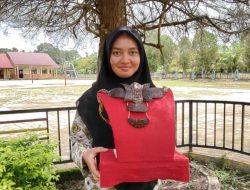 Ini Cerita Latifatul Muna Sang Juara Seni Kriya dari SMA Negeri Kota Bahagia, Aceh Selatan