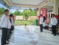 Cabdisdik Simeulue Gelar Apel Perdana Pasca Libur Idul Adha