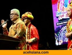 Pj Gubernur Aceh Buka Aceh Entrepreneur Expo 2024